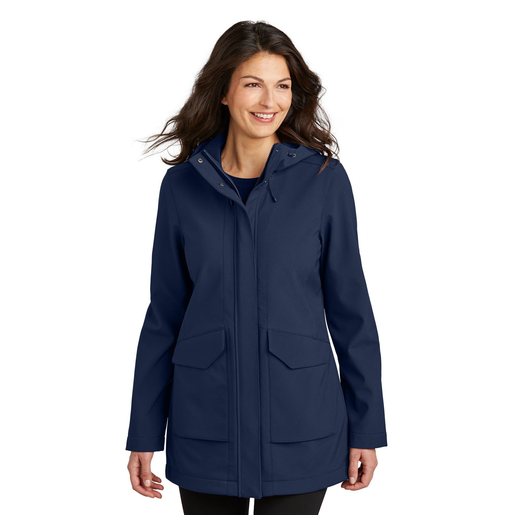 Port Authority-Port Authority® Women's Collective Outer Soft Shell Parka L919-MedTech-3